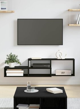 VidaXL TV-stand 120x25x28,5cm Bewerkt hout