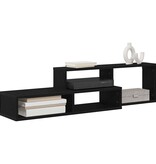 VidaXL TV-stand 120x25x28,5cm Bewerkt hout