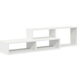 VidaXL TV-stand 120x25x28,5cm Bewerkt hout