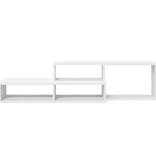 VidaXL TV-stand 120x25x28,5cm Bewerkt hout