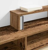 VidaXL TV-stand 150x25x28,5cm Bewerkt hout