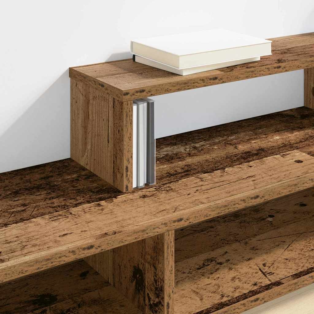 VidaXL TV-stand 150x25x28,5cm Bewerkt hout