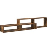VidaXL TV-stand 150x25x28,5cm Bewerkt hout