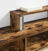 VidaXL TV-stand 150x25x28,5cm Bewerkt hout