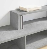 VidaXL TV-stand 150x25x28,5cm Bewerkt hout