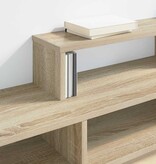 VidaXL TV-stand 150x25x28,5cm Bewerkt hout
