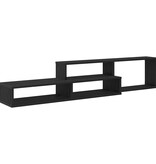 VidaXL TV-stand 150x25x28,5cm Bewerkt hout