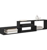 VidaXL TV-stand 150x25x28,5cm Bewerkt hout