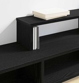 VidaXL TV-stand 150x25x28,5cm Bewerkt hout