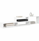 VidaXL TV-stand 150x25x28,5cm Bewerkt hout