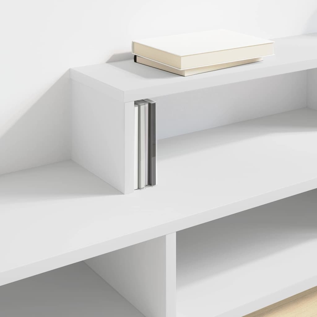 VidaXL TV-stand 150x25x28,5cm Bewerkt hout