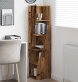 VidaXL Hoekkast Wit 32x32x140cm Bewerkt hout