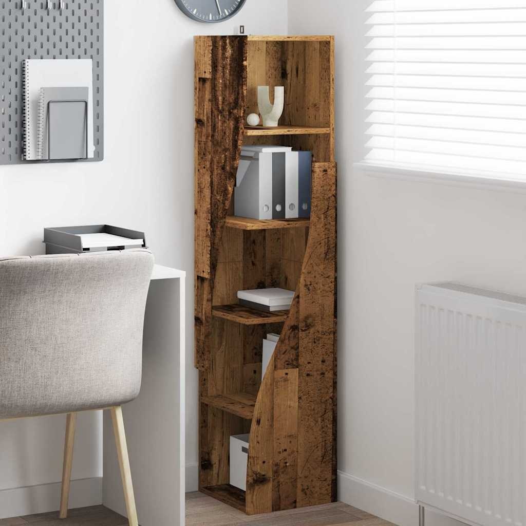 VidaXL Hoekkast Wit 32x32x140cm Bewerkt hout