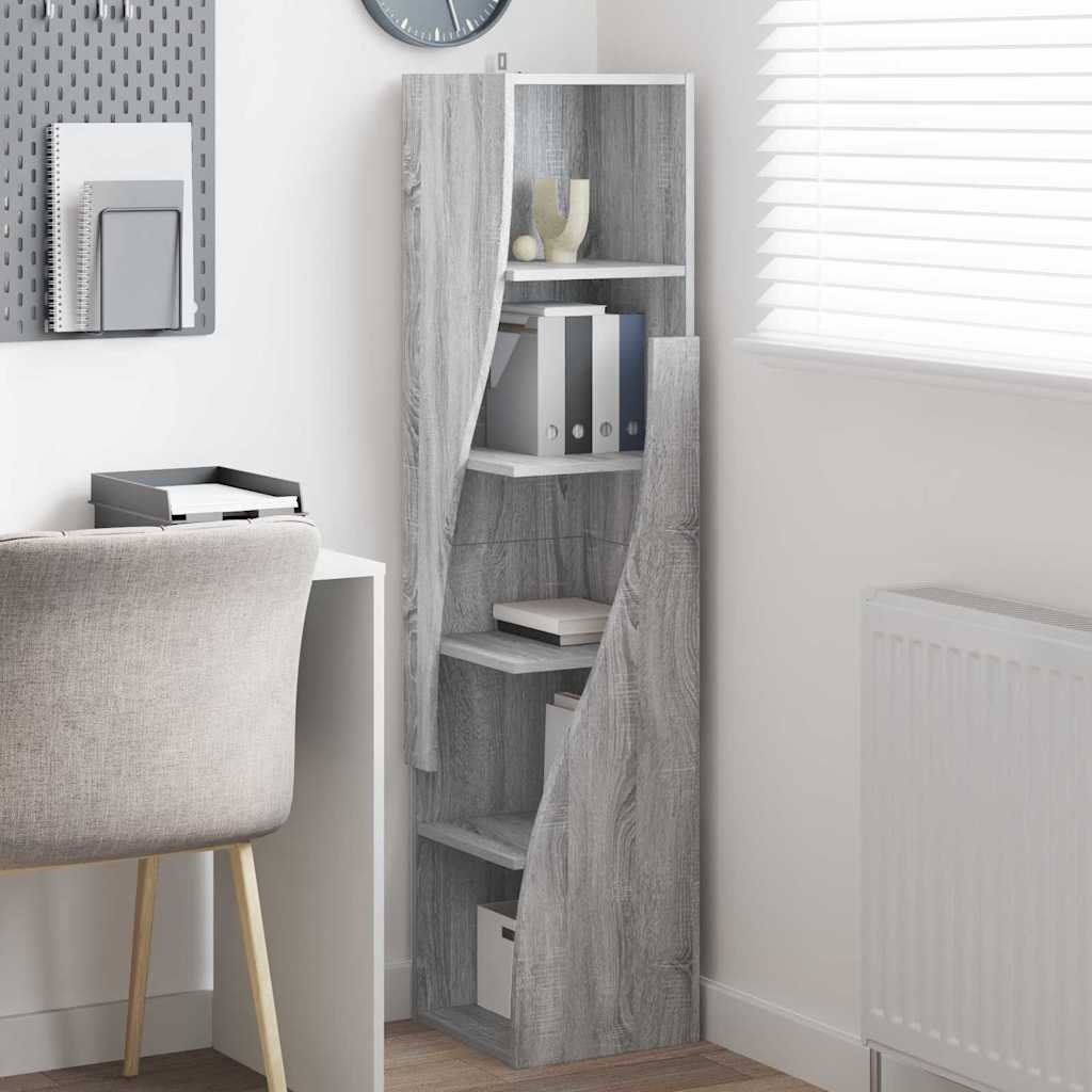 VidaXL Hoekkast Wit 32x32x140cm Bewerkt hout