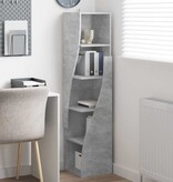 VidaXL Hoekkast Wit 32x32x140cm Bewerkt hout