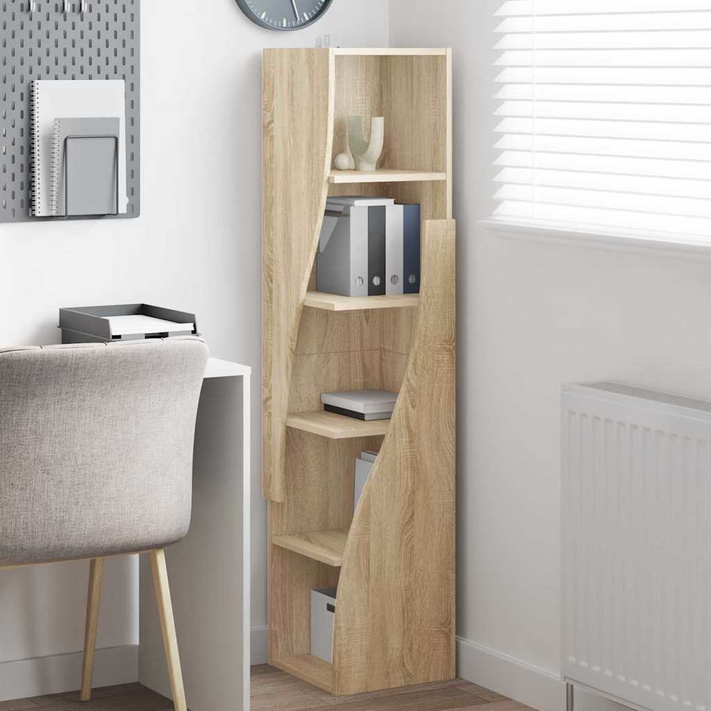 VidaXL Hoekkast Wit 32x32x140cm Bewerkt hout