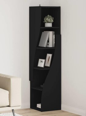 VidaXL Hoekkast Wit 32x32x140cm Bewerkt hout