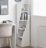 VidaXL Hoekkast Wit 32x32x140cm Bewerkt hout