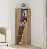 VidaXL Hoekkast Wit 32x32x102cm Bewerkt hout