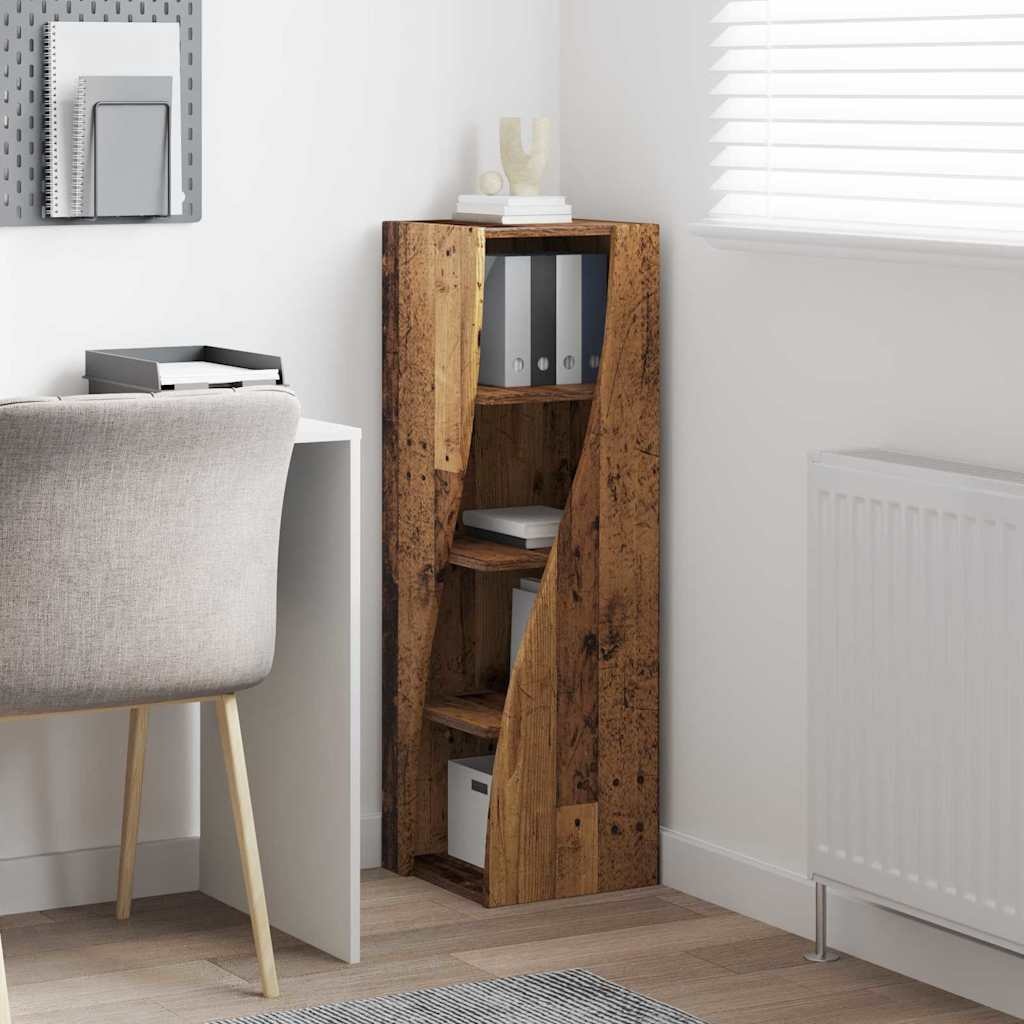 VidaXL Hoekkast Wit 32x32x102cm Bewerkt hout