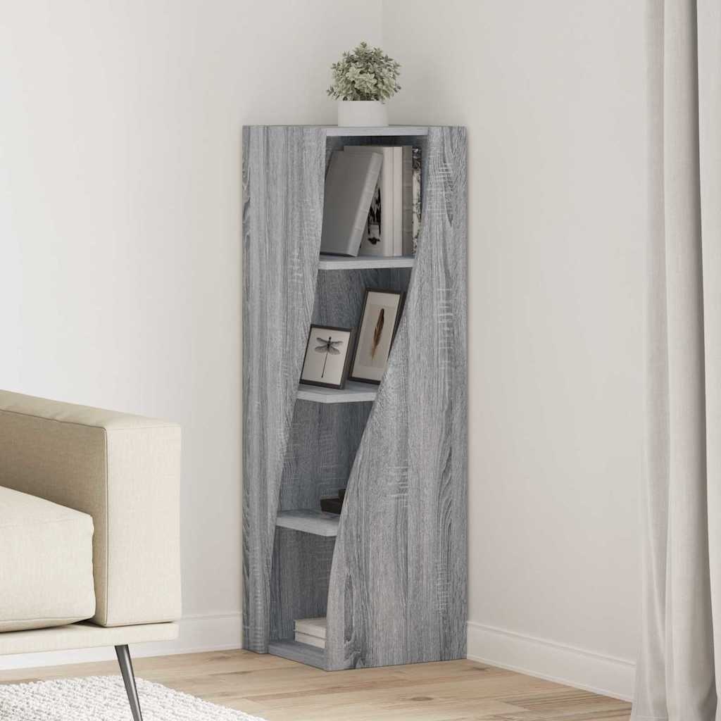 VidaXL Hoekkast Wit 32x32x102cm Bewerkt hout