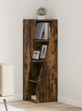 VidaXL Hoekkast Wit 32x32x102cm Bewerkt hout