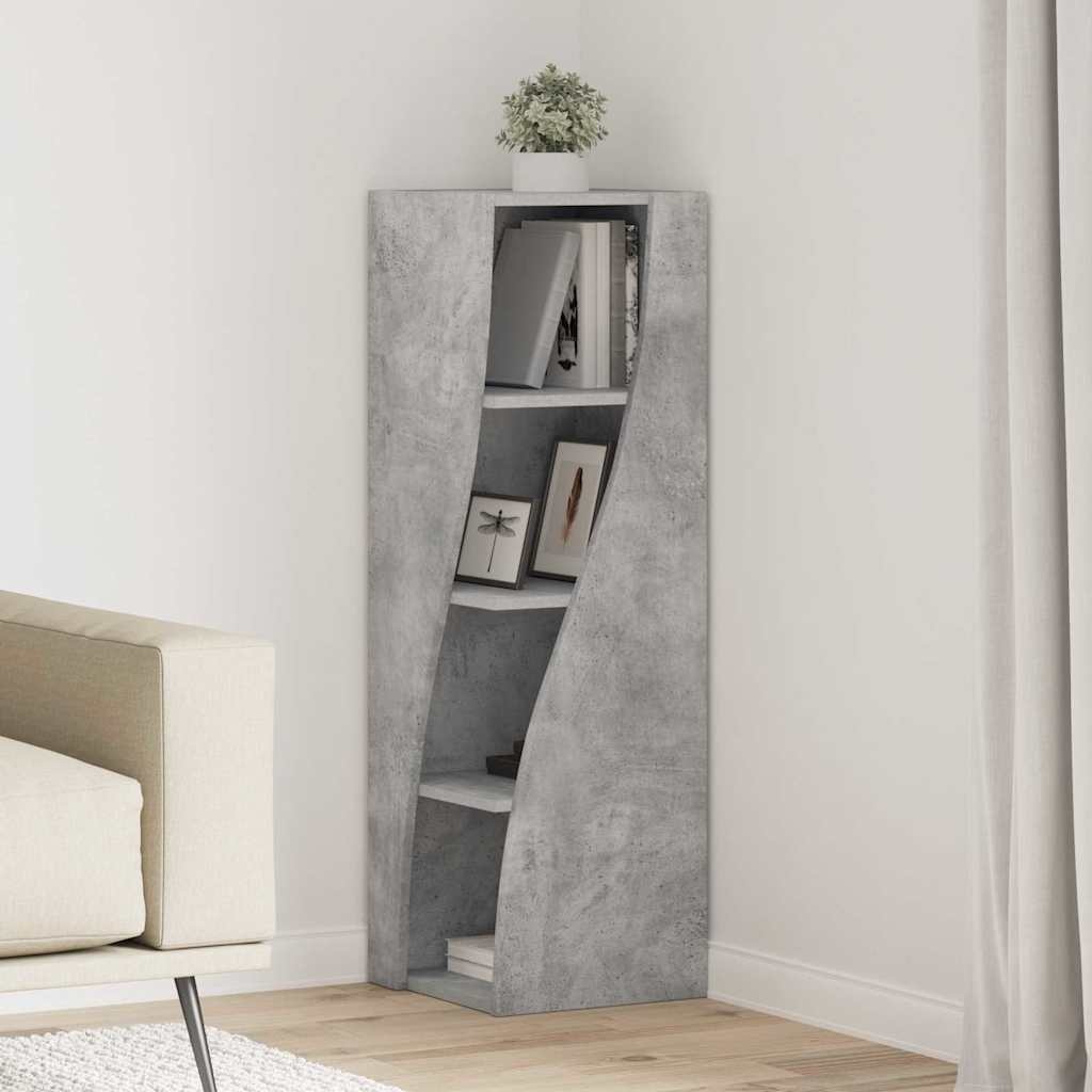 VidaXL Hoekkast Wit 32x32x102cm Bewerkt hout