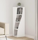 VidaXL Hoekkast Wit 32x32x102cm Bewerkt hout