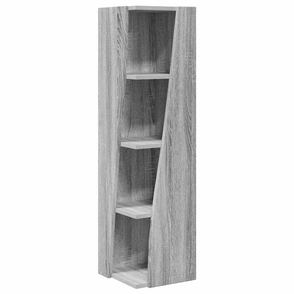 VidaXL Hoekkast Wit 27,5x27x102cm Bewerkt hout