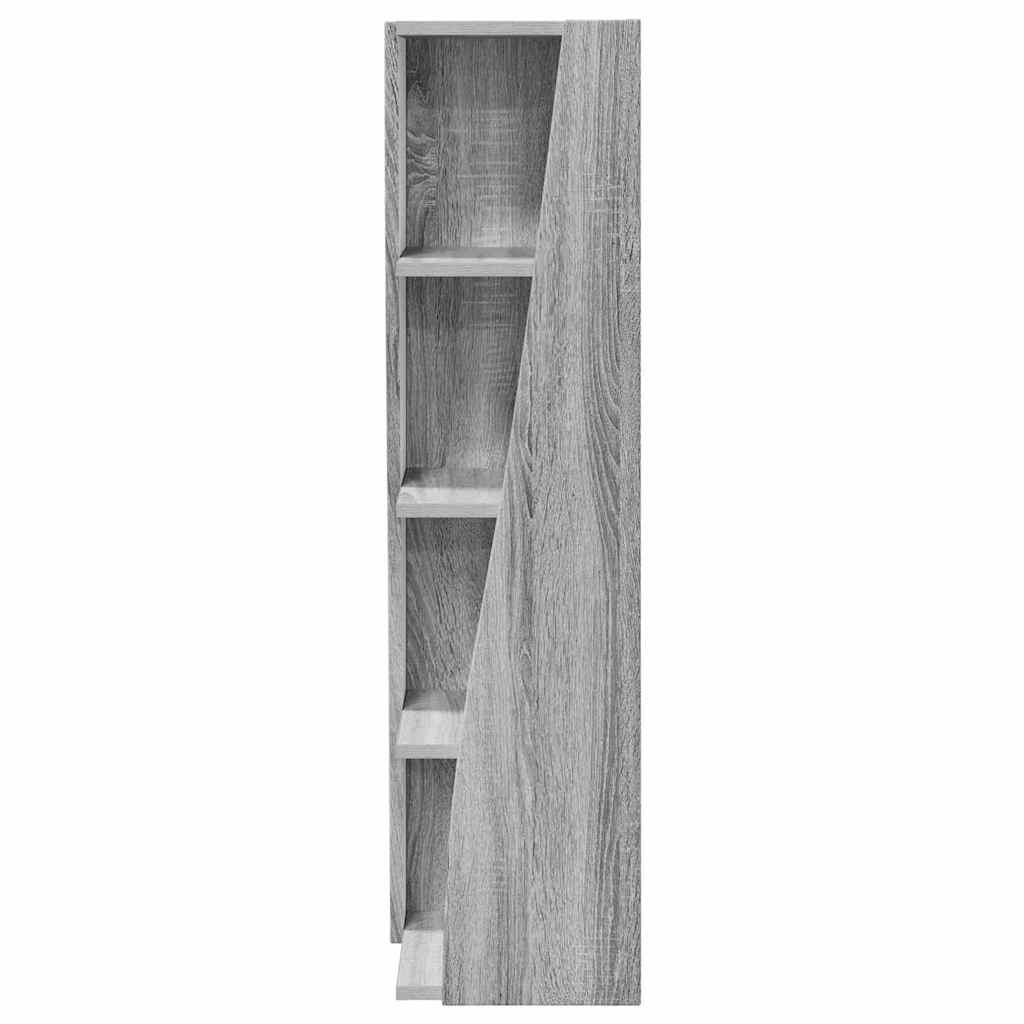 VidaXL Hoekkast Wit 27,5x27x102cm Bewerkt hout