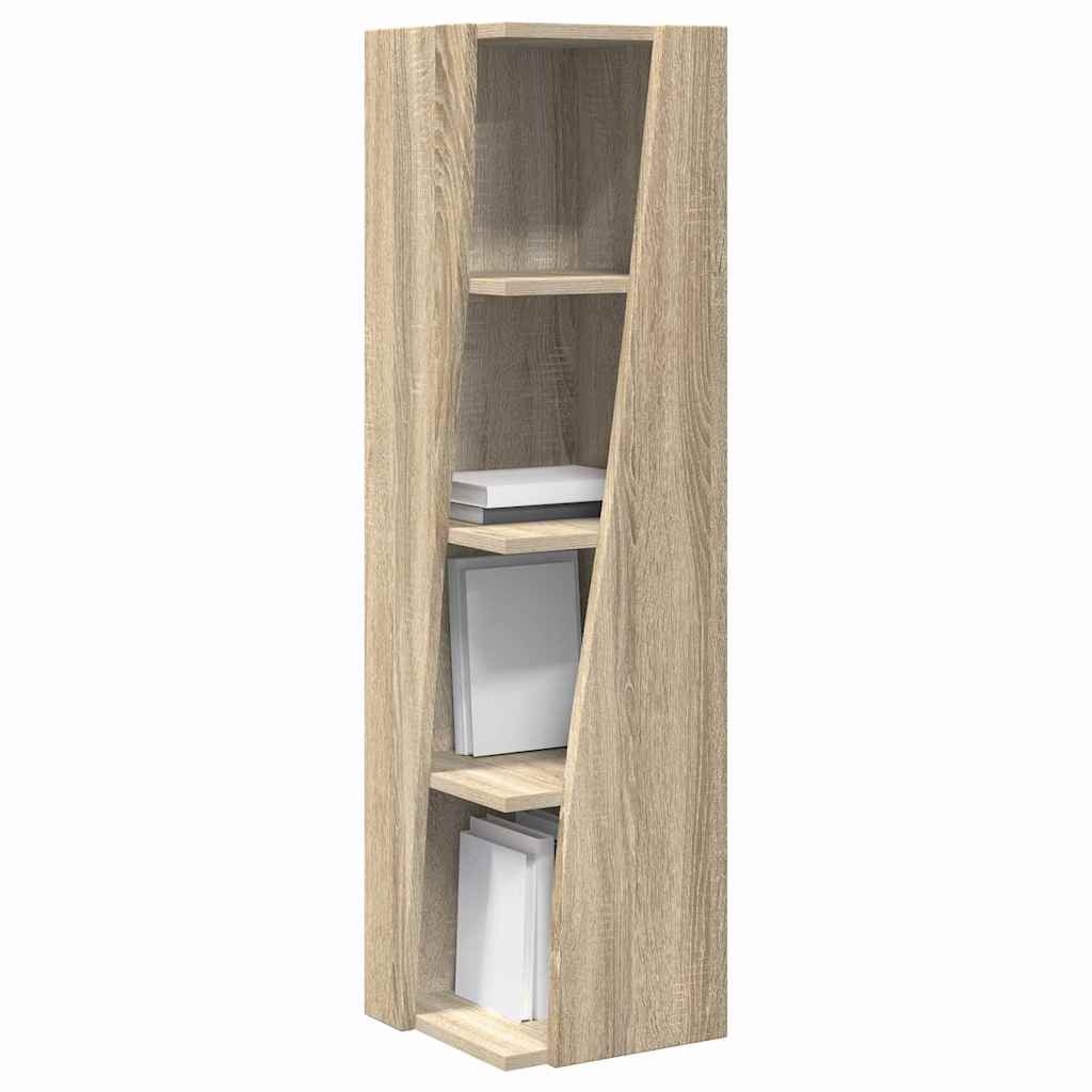 VidaXL Hoekkast Wit 27,5x27x102cm Bewerkt hout