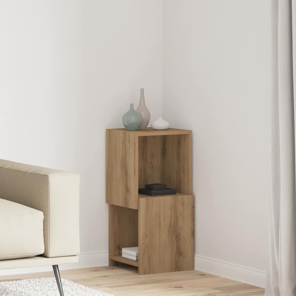 VidaXL Hoekkast Wit 30,5x30x65cm Bewerkt hout