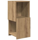 VidaXL Hoekkast Wit 30,5x30x65cm Bewerkt hout