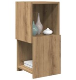 VidaXL Hoekkast Wit 30,5x30x65cm Bewerkt hout