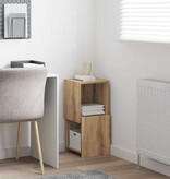 VidaXL Hoekkast Wit 30,5x30x65cm Bewerkt hout