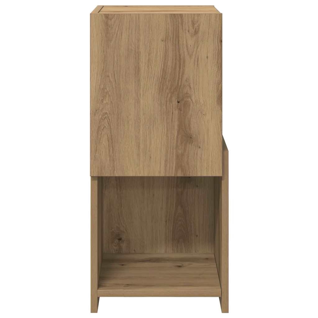 VidaXL Hoekkast Wit 30,5x30x65cm Bewerkt hout