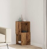 VidaXL Hoekkast Wit 30,5x30x65cm Bewerkt hout