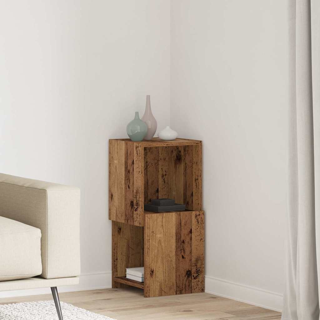 VidaXL Hoekkast Wit 30,5x30x65cm Bewerkt hout