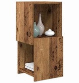 VidaXL Hoekkast Wit 30,5x30x65cm Bewerkt hout