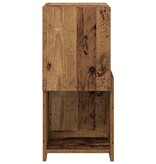 VidaXL Hoekkast Wit 30,5x30x65cm Bewerkt hout