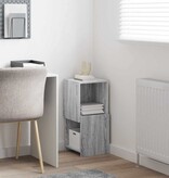 VidaXL Hoekkast Wit 30,5x30x65cm Bewerkt hout