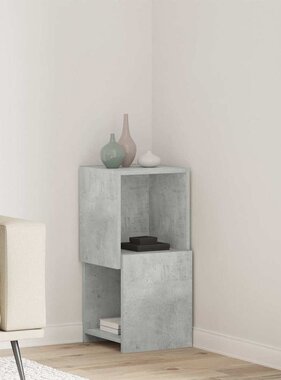 VidaXL Hoekkast Wit 30,5x30x65cm Bewerkt hout