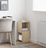 VidaXL Hoekkast Wit 30,5x30x65cm Bewerkt hout