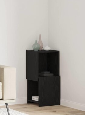 VidaXL Hoekkast Wit 30,5x30x65cm Bewerkt hout