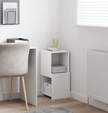 VidaXL Hoekkast Wit 30,5x30x65cm Bewerkt hout