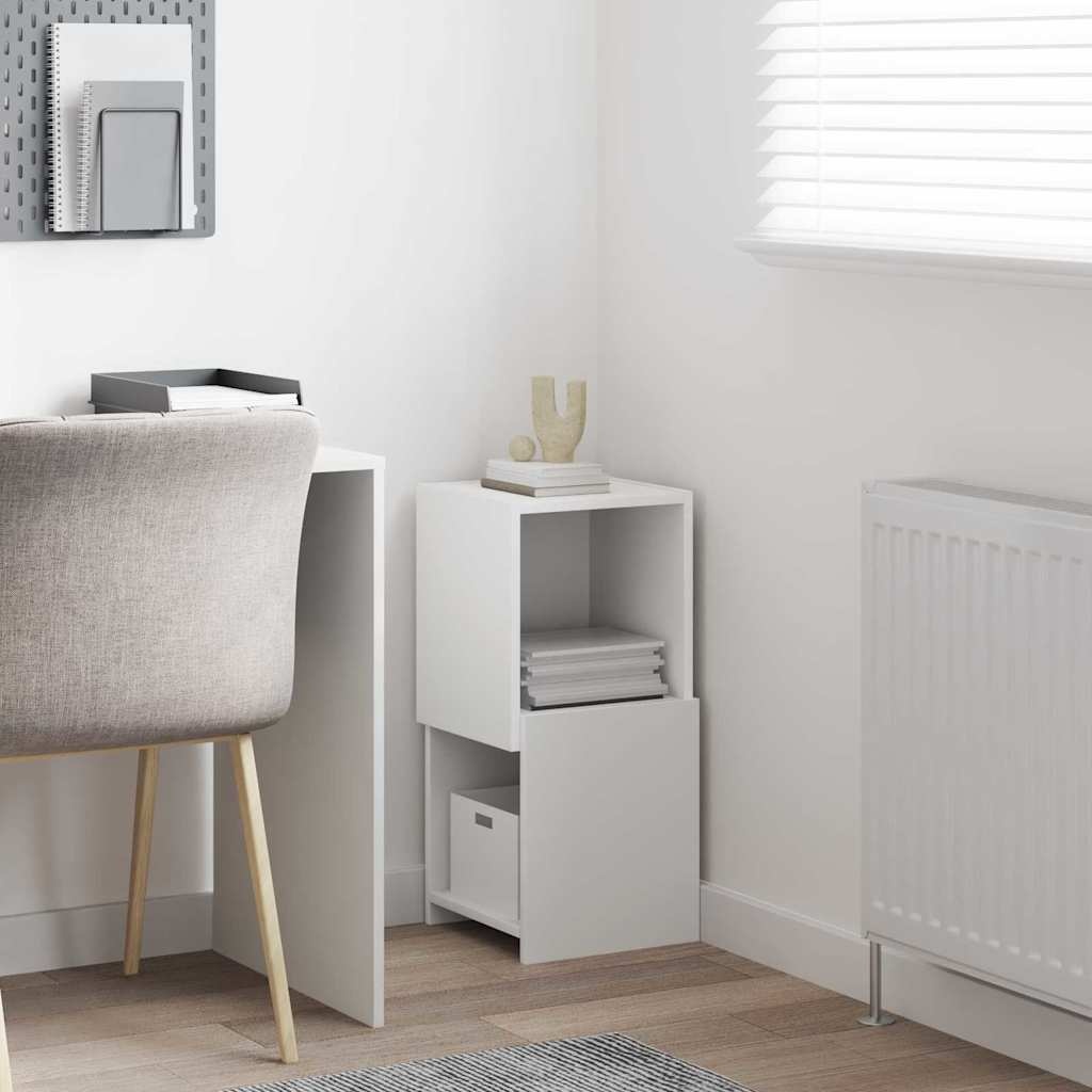 VidaXL Hoekkast Wit 30,5x30x65cm Bewerkt hout