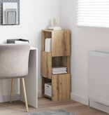 VidaXL Hoekkast Wit 30,5x30x95cm Bewerkt hout