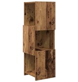 VidaXL Hoekkast Wit 30,5x30x95cm Bewerkt hout