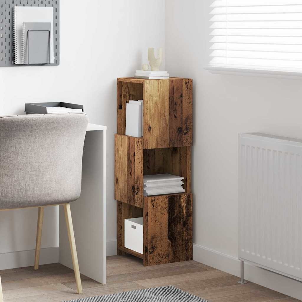 VidaXL Hoekkast Wit 30,5x30x95cm Bewerkt hout