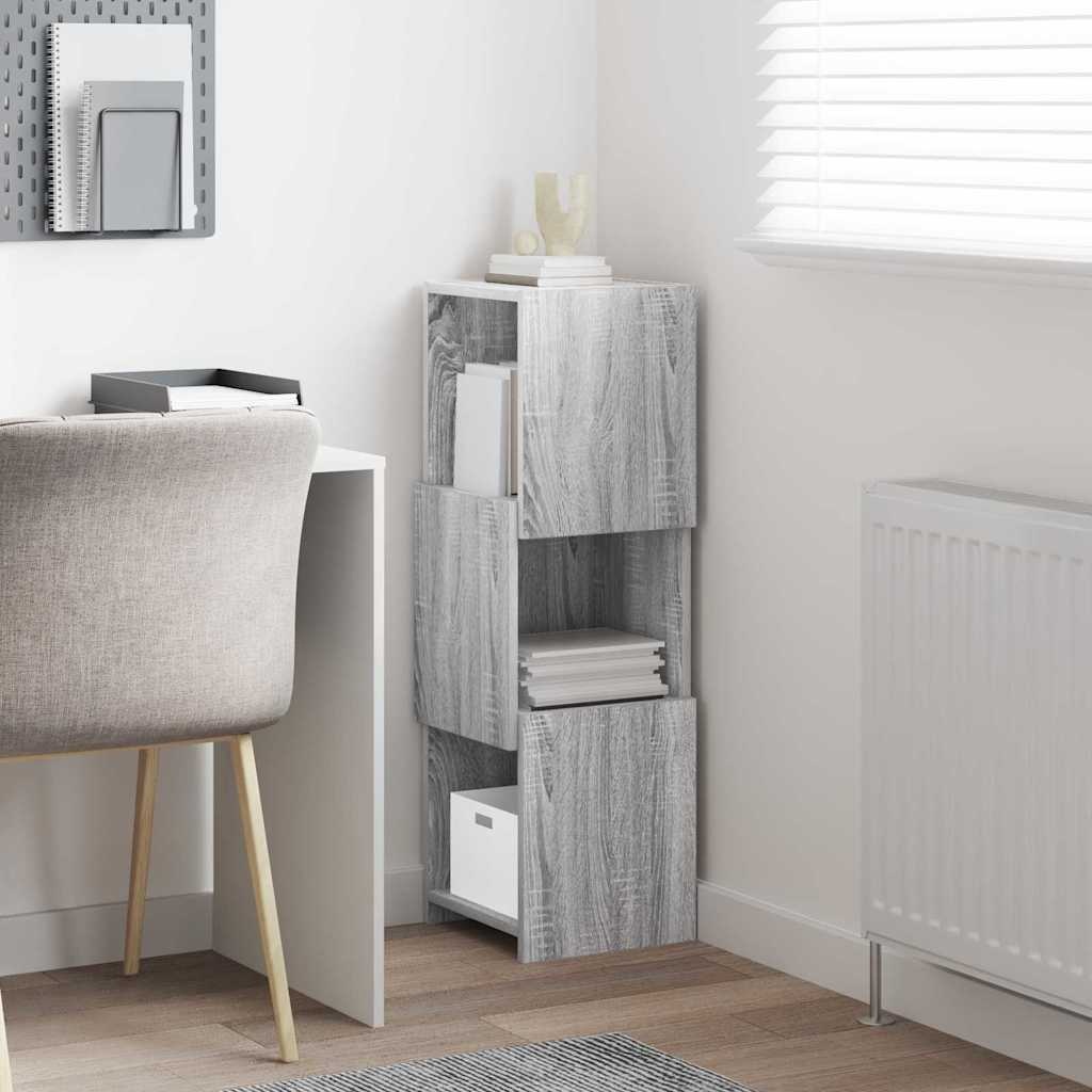 VidaXL Hoekkast Wit 30,5x30x95cm Bewerkt hout